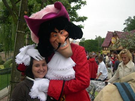 capitain crocher et moi a disney