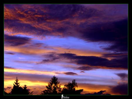 coucher du soleil 